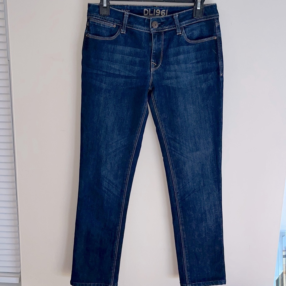 DL1961 Grace High Rise Straight Jeans New Condition - Picture 4 of 15